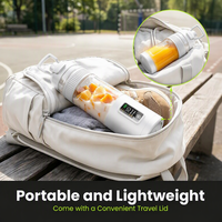 Mixeur portable 600 ml sans fil, pour smoothies, sans BPA, avec couvercle anti-fuite et bec verseur, rechargeable USB-C