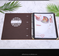 Écran de menu de restauration de glands de haute qualité pour restaurant