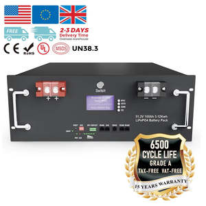 Batterie au lithium-ion solaire domestique 48V 50Ah LiFePO4 3.2V cellule prismatique en type séparé 100Ah 200Ah montage en rack ESS 48V 50Ah - Product Image 2