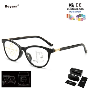 Lunettes de lecture progressives multifocales anti-lumière bleue Boyarn pour femmes, pour regarder de près et de loin, pour presbytes et pour ordinateur - Product Image 3