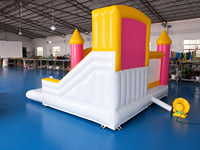 Châteaux gonflables JIALE pour enfants, structures de saut commerciales d'extérieur, toboggans en PVC, logo et couleur personnalisés, en vente