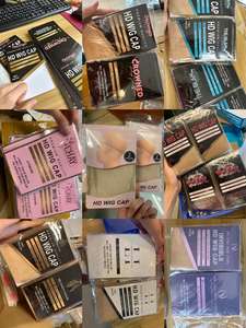 หมวกวิกผม HD HD หมวกตาข่ายลูกไม้แบบใสพร้อมบรรจุภัณฑ์แบบกำหนดเองสำหรับวิกผมติดตั้ง - Product Image 4