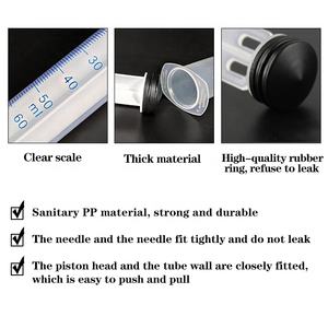 Fabricant de seringues non stériles 50ml/60ml Seringue <span class=keywords><strong>à</strong></span> <span class=keywords><strong>insuline</strong></span> jetable avec Luer Lock - Product Image 3