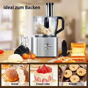 Procesador de Alimentos 11 en 1, Licuadora con Funciones de Picar, Mezclar, Amasar, Triturar, Batir y Exprimir, 1100W - Product Image 6