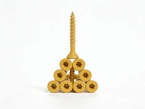 200 pièces # Vis à bois <span class=keywords><strong>Torx</strong></span> T25 de 2,50 mm, 8 x 2, en acier bronze résistant à la rouille, pour terrasses extérieures, emballage OEM - Product Image 4