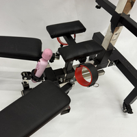 BDSM-Möbel Kniegestellter Bondage-Rahmen AV-Vibrator Sexy Position Erotisches Möbelstück Liebessessel BDSM-Set Spielzeug für Paare