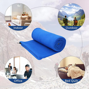 Saco de dormir de lana para uso en exteriores, saco de dormir individual con forro interior, saco de dormir cálido, para camping y actividades al aire libre - Product Image 2
