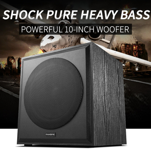 Subwoofer activo de 10 pulgadas para el hogar, altavoz subwoofer de alta potencia, con amplificador clase D para fiestas, 110V-220V - Product Image 3