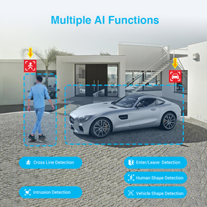 PoE <span class=keywords><strong>IP</strong></span> <span class=keywords><strong>camera</strong></span> với H.265 8MP màu tầm nhìn ban đêm thời tiết ngoài trời cảm biến an ninh phát hiện khuôn mặt SD/lưu trữ đám mây tùy chọn - Product Image 3