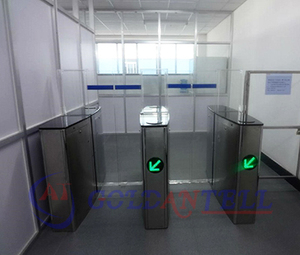 Mới đến mỏng điện tử đầy đủ chiều cao cổng tốc độ quang học cửa quay 1400m hàng rào kính cường lực cao - Product Image 2