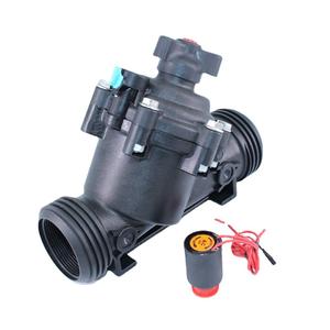 Válvula solenoide con brida Zanchen de 2 pulgadas, tipo piloto, CC 24V, para control inteligente del flujo de agua y aire en riego. - Product Image 2