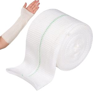 Bandage tubulaire élastique de Compression de ligne moyenne bleu vert médical pour le soutien de cheville de genou de <span class=keywords><strong>jambe</strong></span> - Product Image 4