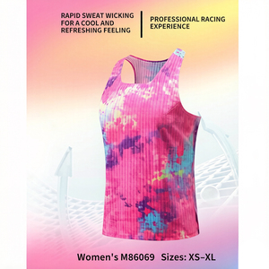 Men's Running Fitness Quick-drying Sleeveless Crew Neck Polyester Vest Loose Breathable Antibacterial <b>Sunscreen</b> Sportswear ODM - Product Image 6