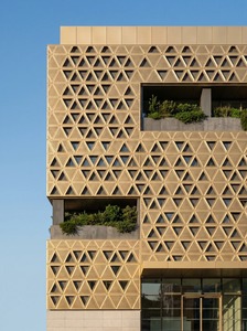 Modernos Paneles Geométricos de Aluminio Cortados con Láser para Muros Cortina, Impermeables y Resistentes al Fuego, Soluciones de Revestimiento Exterior para Edificios de Oficinas - Product Image 6