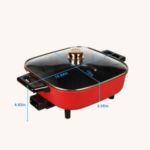 Cuisinière à riz multifonction 6L à prix d'usine avec cuiseur vapeur en PP, pots de cuisson électriques antiadhésifs pour la maison et les dortoirs - Product Image 2