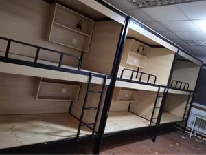 KSL Новая цветная стальная и деревянная Капсульная двухъярусная кровать со столом и хранением деревянная прикроватная лестница многофункциональная - Product Image 5