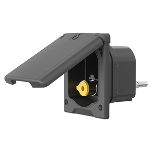 Accesorios Exteriores para Autocaravanas, Enchufe de Gas con Protección IP44, Tipo de Bloqueo por Presión, Negro, para Autocaravanas y Campers - Product Image 6