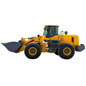 5000kg roda besar pemuat listrik ujung depan Cina roda pemuat Mini dengan tuas kontrol hidrolik - Product Image 5