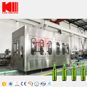 Hot Automatic Glass Bottle Filling Capping Machine for Water Beverage Juice Carbonated Beer Aseptic Milk Liquor Whisky