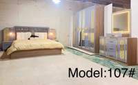 Ensemble de chambre à coucher au design moderne avec des meubles économiques de haute qualité pour la maison