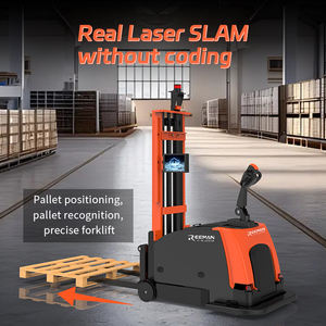 Carretilla elevadora Reeman, apilador eléctrico de paletas, carretilla elevadora de 600kg con sistema Agv, batería de litio opcional, fábrica/almacén/logística - Product Image 4