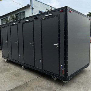 Baños Portátiles de Alta Calidad para Exteriores, Remolque de Baño Móvil de Lujo con Dos Cabinas, 2025 - Product Image 6