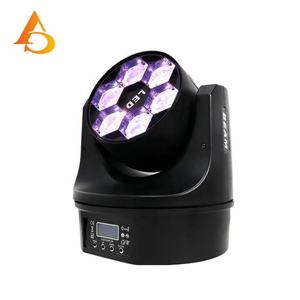 Luz Móvil Mini de 6x10w RGBW 4 en 1, Luz Móvil de Ojo de Abeja de 6 Leds, en Oferta - Product Image 2