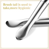 Pinceaux de maquillage de haute qualité en gros, pinceaux cosmétiques de luxe, logo personnalisé professionnel, marque privée, ensemble de pinceaux de maquillage doux pour les yeux