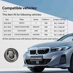 Arrancador Remoto Plug and Play ECS002PP-BM-FM1 Compatible con BMW Serie 1 F20 F21 11-18 F30 F31 F34 F35 F80 3 3GT M3 con Botón de Encendido OEM de Fábrica - Product Image 4