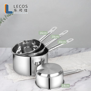 LECOS commerciale multiuso cucina scalda zuppa pentola caldaia acciaio inossidabile bollente pentola <span class=keywords><strong>per</strong></span> salsa di latte alla rinfusa - Product Image 4