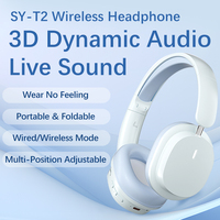 Earphone Gaming Nirkabel Harga Pabrik Promo 2025 dengan Mikrofon Latensi Rendah BT5.3 OEM ODM Headset Headphone Kopfhorer