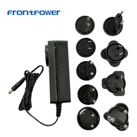 Adaptateur interchangeable Frontpower 19V 3.42A US EU UK AU PLUG adapter adaptateur secteur 12v 24V 2.5A avec certificat UL CE GS UKCA SAA