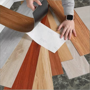 Suelo de Vinilo Autoadhesivo de <span class=keywords><strong>PVC</strong></span> con Adhesivo de 2 mm de Grosor Antideslizante para Uso en Hoteles, Suelo LVT - Product Image 2