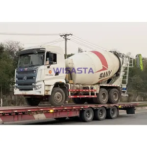 Functie Werkt Goed 2019 Gebruikte Sany 12m3 Cement Mixer Truck 14 Kubieke Meter Gemonteerde Betonmixer Truck