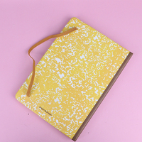 Cahier de revue à couverture rigide A5/A6 personnalisé de haute qualité en cuir PU personnalisé avec papier ligné avec logo et couverture en tissu