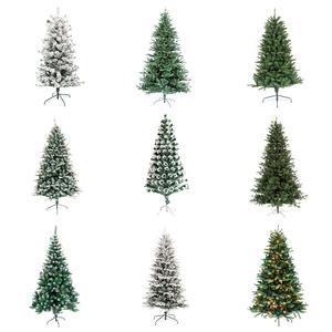 Arbre de Noël commercial géant de 7 pieds avec ornements d'intérieur pliant bon marché de 10 pieds, 12 pieds et 14 pieds - Product Image 3