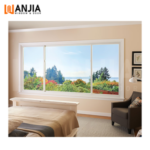 <span class=keywords><strong>Ventanas</strong></span> Corredizas de <span class=keywords><strong>PVC</strong></span> <span class=keywords><strong>con</strong></span> Diseño de <span class=keywords><strong>Mosquitera</strong></span> de Plástico y Marco de Color Madera - Product Image 2