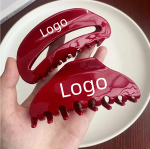 千金定制标志高品质大法国发饰醋酸发夹女发夹 - Product Image 1