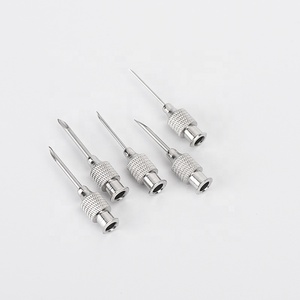 <span class=keywords><strong>Aiguille</strong></span> vétérinaire réutilisable en acier inoxydable à embout moleté <span class=keywords><strong>pour</strong></span> injection animale (bétail, porcs, moutons) - Product Image 5