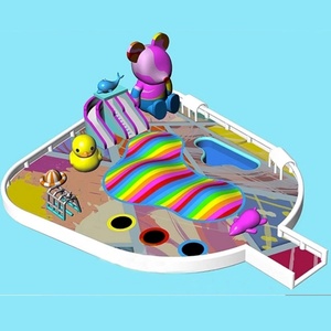 Un gran <span class=keywords><strong>castillo</strong></span> flotante <span class=keywords><strong>en</strong></span> el agua, Nube hinchable, lago para niños, <span class=keywords><strong>Isla</strong></span> Flotante inflable fuera del agua, Tobogán de cama flotante - Product Image 6