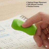 Agarraderas de Silicona para Lápices, para Ejercicios de Dedos de Niños y Mejora de la Postura, Juego de Soportes para Lápices