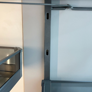 Modern Furniture Tall Narrow <b>Pantry</b> <b>Kitchen</b> Cabinet Organizer Tempered Glass <b>Pantry</b> Storage <b>Unit</b> Easy Installation in Cabinets K - Product Image 2