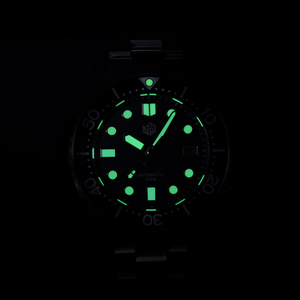 Reloj de Buceo Automático <span class=keywords><strong>San</strong></span> <span class=keywords><strong>Martin</strong></span> Personalizado con Envío Gratuito, Zafiro, 30 ATM, Movimiento Japonés NH35, Acero Inoxidable, para Hombre, en Venta - Product Image 4