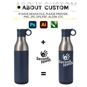 Vente flash : Bouteille d'eau isotherme 2-en-1 en acier inoxydable avec support, personnalisable avec logo, en acier inoxydable 304, pour cadeau promotionnel - Product Image 5
