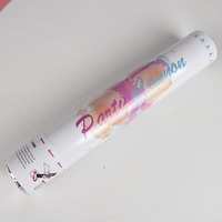 Usine sexe révéler rose et bleu Holi poudre confettis blanc canon fumée Popper Blaster pistolet tireur fête fournitures