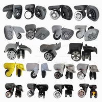 Pièces de rechange universelles Roues de chariot à bagages Sac en plastique Roulette de pied Accessoires de voyage pour valise