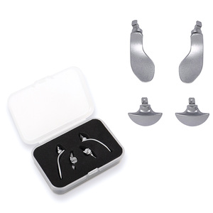 4 pièces de remplacement pour manette <span class=keywords><strong>PS5</strong></span> Edge : Paddles arrière en métal, poignées arrière et boutons de déclenchement arrière interchangeables en métal - Product Image 4
