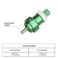 JRready 86-D-Sub M22520/7-01 Positionneur réglable à vis en acier inoxydable pour outils de sertissage YJQ-W7A YJQ-W7Q et bornes D-Sub