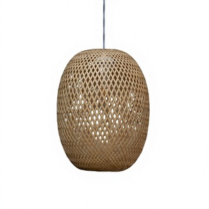 Lampe de table en bambou noir pour la décoration de la maison, de la chambre à coucher, du salon et l'éclairage intérieur - Product Image 1