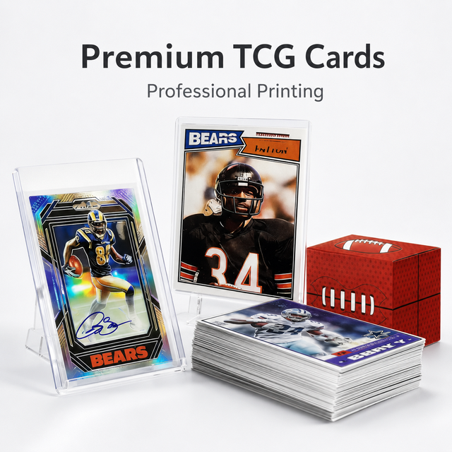 Customized Printed Paper Sports Baseball Football Trading Card Collection CCG MTG Gift Box for Collectibles Enthusiasts